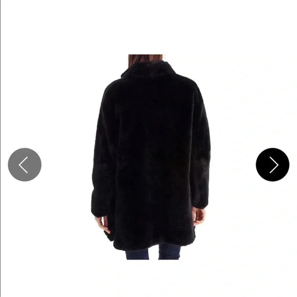 J. Crew Faux Fur Cocoon Coat - Picture 7 of 8